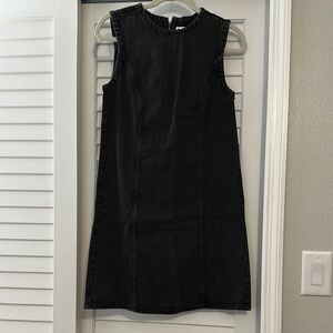 Abercrombie Denim Black Sleeveless Dress